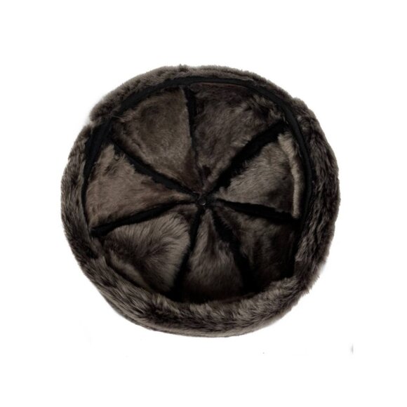 Shearling Sheepskin Leather Trapper Hat Aviator | Winter Hat | Ushanka - Picture 5 of 10